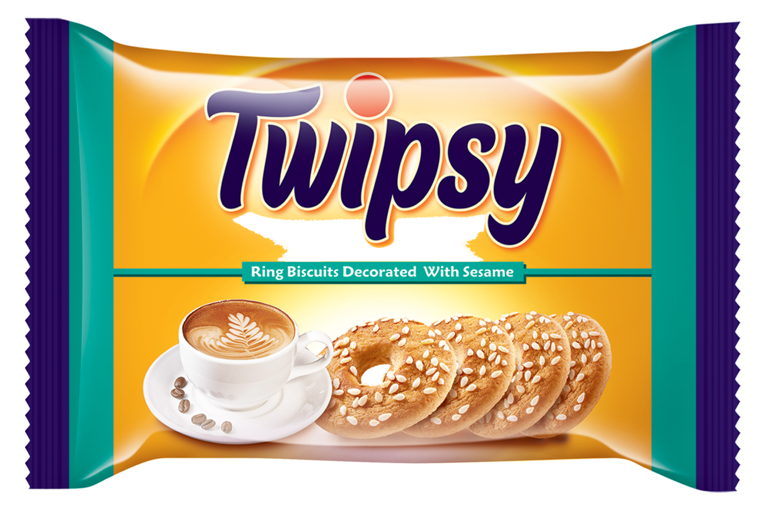 بیسکوئیت حلقه ای تویپسی پذیرایی