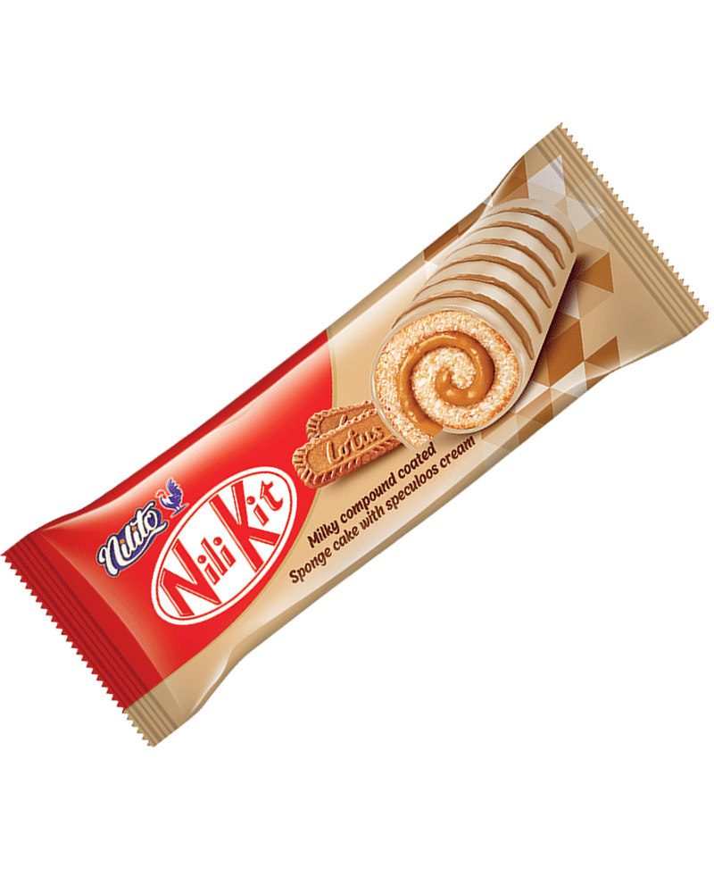 کیک رولی نیلی کیت
